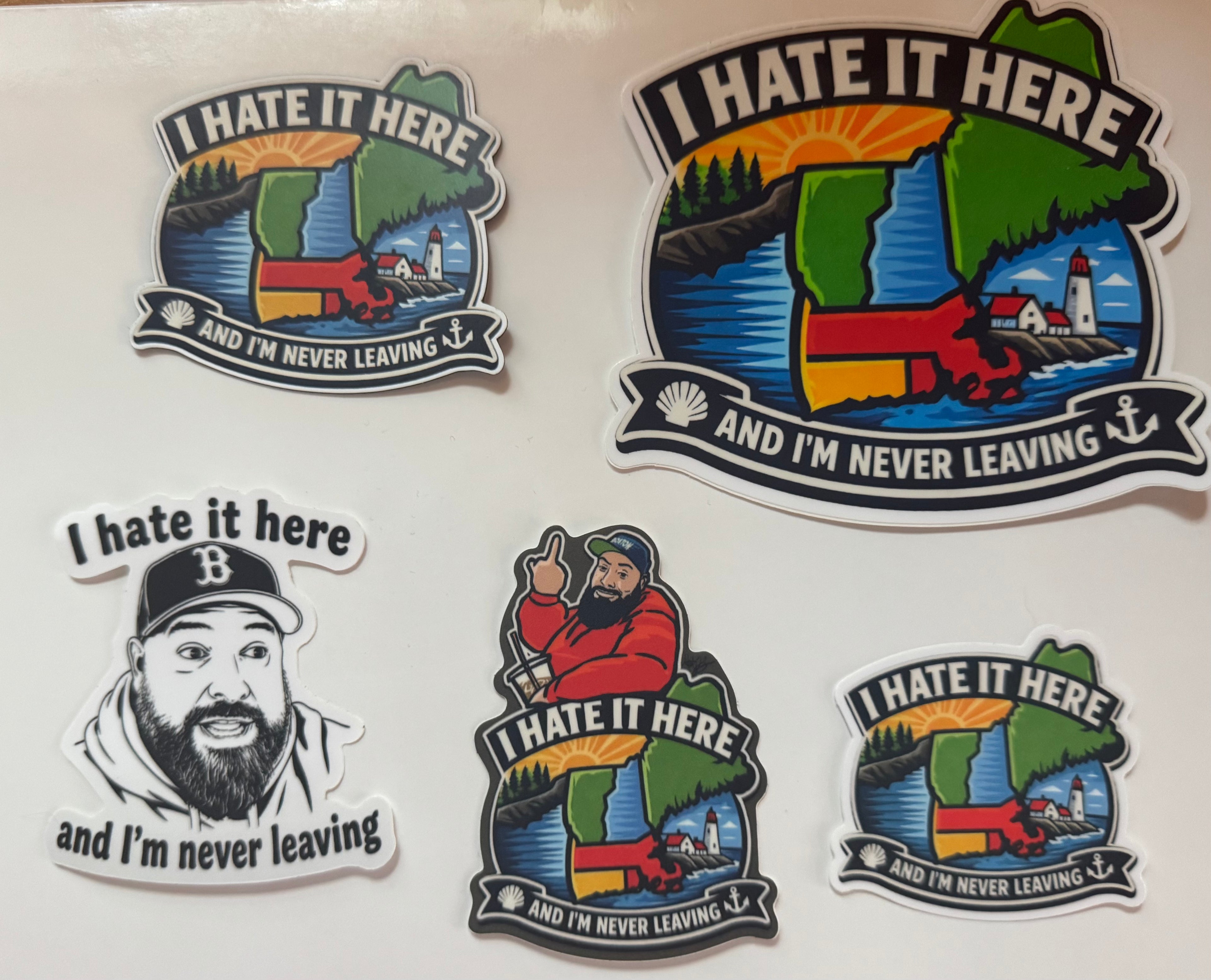 Magnet and all the stickers pack