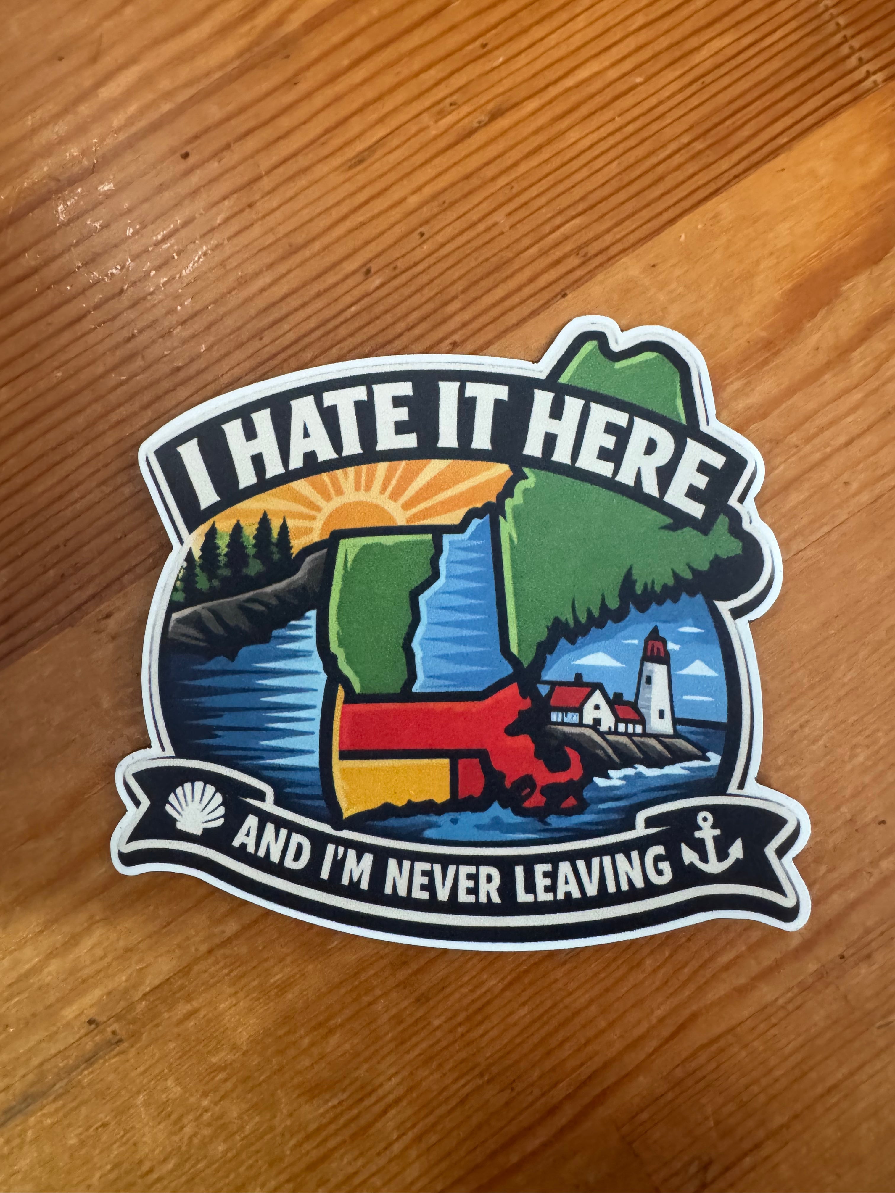 Magnet and sticker