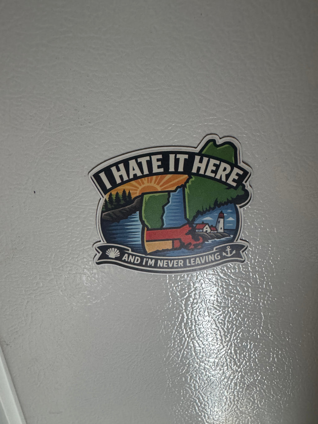 Magnet and sticker