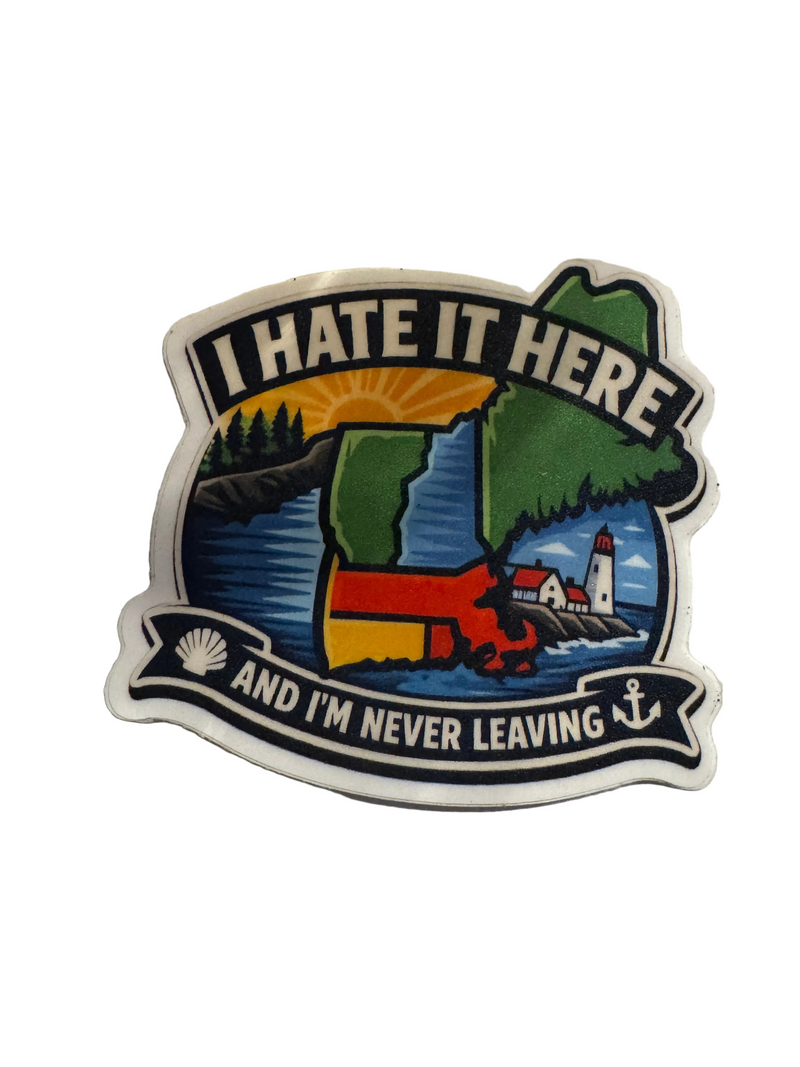 New England 3" Sticker 4-Pack